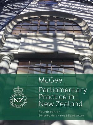 cover image of Parliamentary Practice in New Zealand